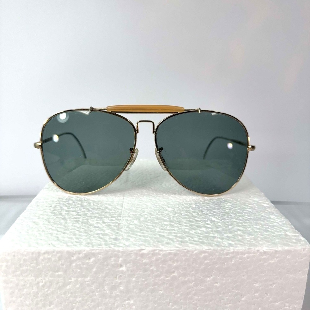 Vintage Bushnell Bausch & Lomb Aviator Shooting Glasses w Original Case